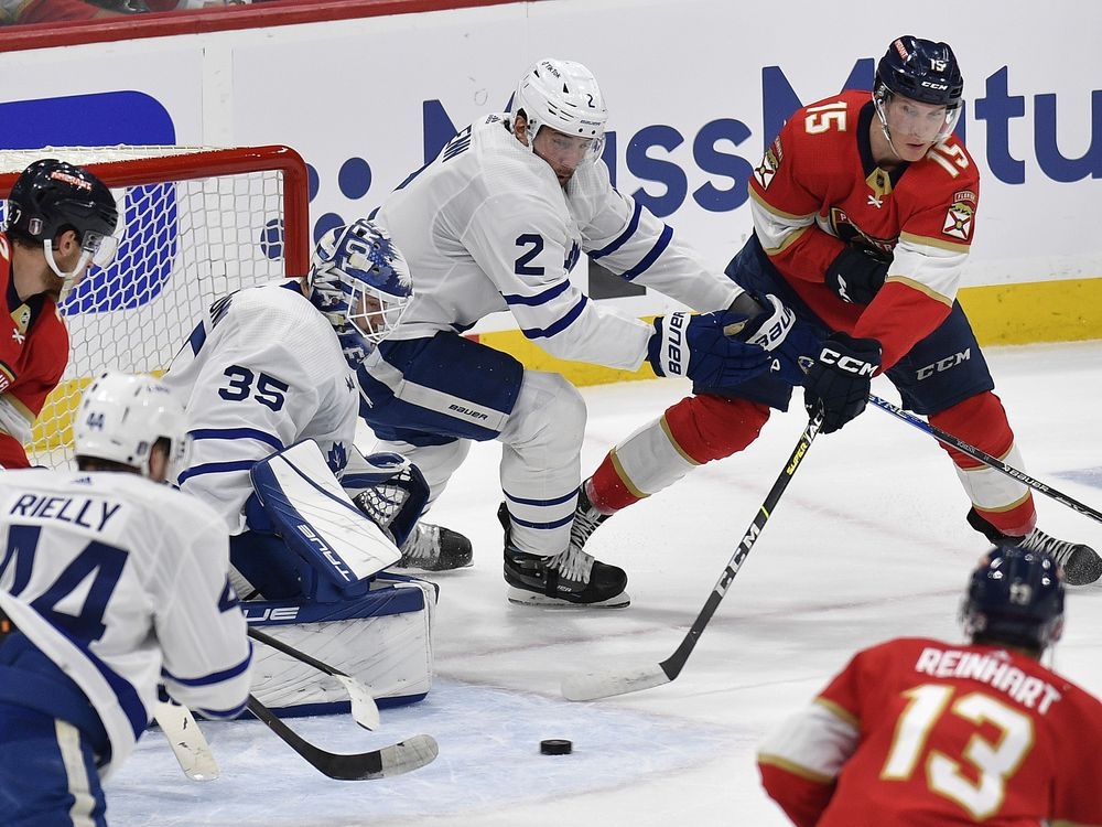 Les Maple Leafs ont perdu le gardien de but Ilya Samsonov lors du troisième match contre les Panthers