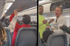 Passengers on board a Frontier Airlines flight from Trenton to Atlanta voted to have a woman removed from the plane on Monday, May 1, 2093.