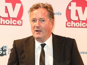 Piers Morgan at the TV Choice Award