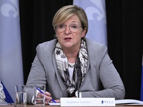 Quebec auditor general Guylaine Leclerc