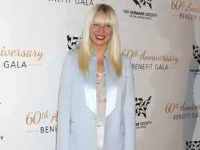 Sia Furler attends the Humane Society of the United States gala
