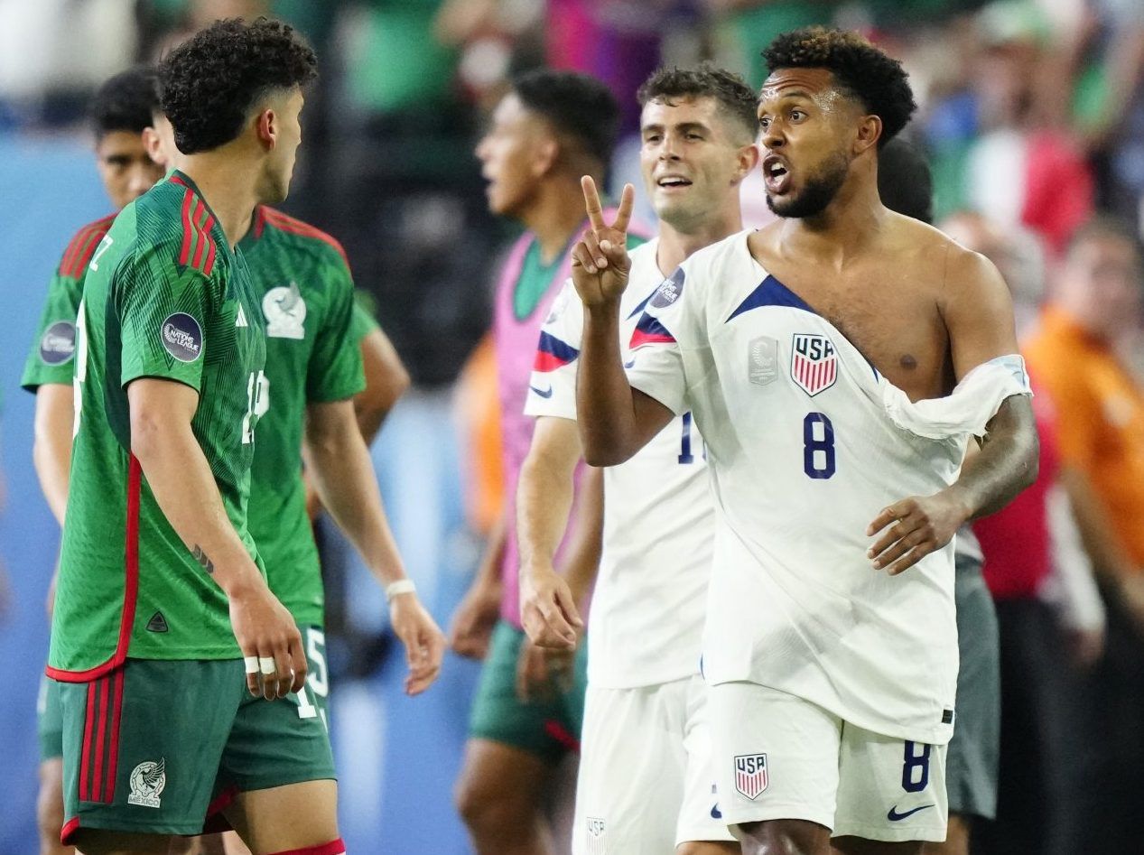 Four players suspended after hostile soccer game between USA and Mexico