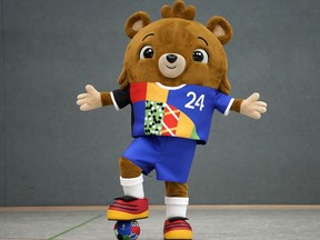 The mascot for the UEFA EURO 2024 soccer championships is presented.