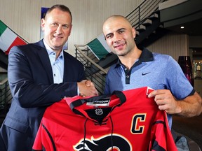 Brad Treliving and Mark Giordano became close when both were in Calgary.