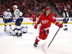 Tyler Bertuzzi is coming off a two-year deal that carried a $4.75 million salary cap hit.