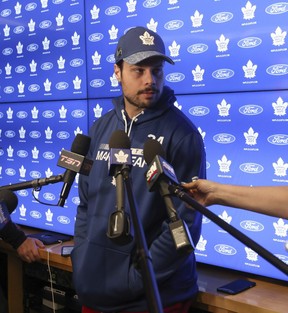 The Maple Leafs are eager to sign Auston Matthews to an extension this summer. JACK BOLAND/TORONTO SUN