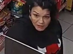 Investigators need help identifying this woman who is suspected of breaking into a store in the Beaches and stealing a cash donation box on Monday, June 5, 2023.