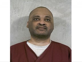 This Feb. 11, 2023, mugshot provided by the Oklahoma Department of Corrections shows death row inmate Jemaine Cannon