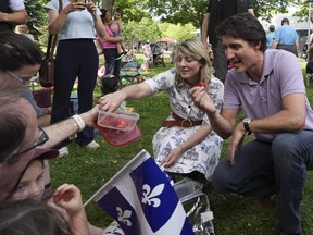 Prime Minister Justin Trudeau, right, and Minister of Foreign Affairs Melanie Joly