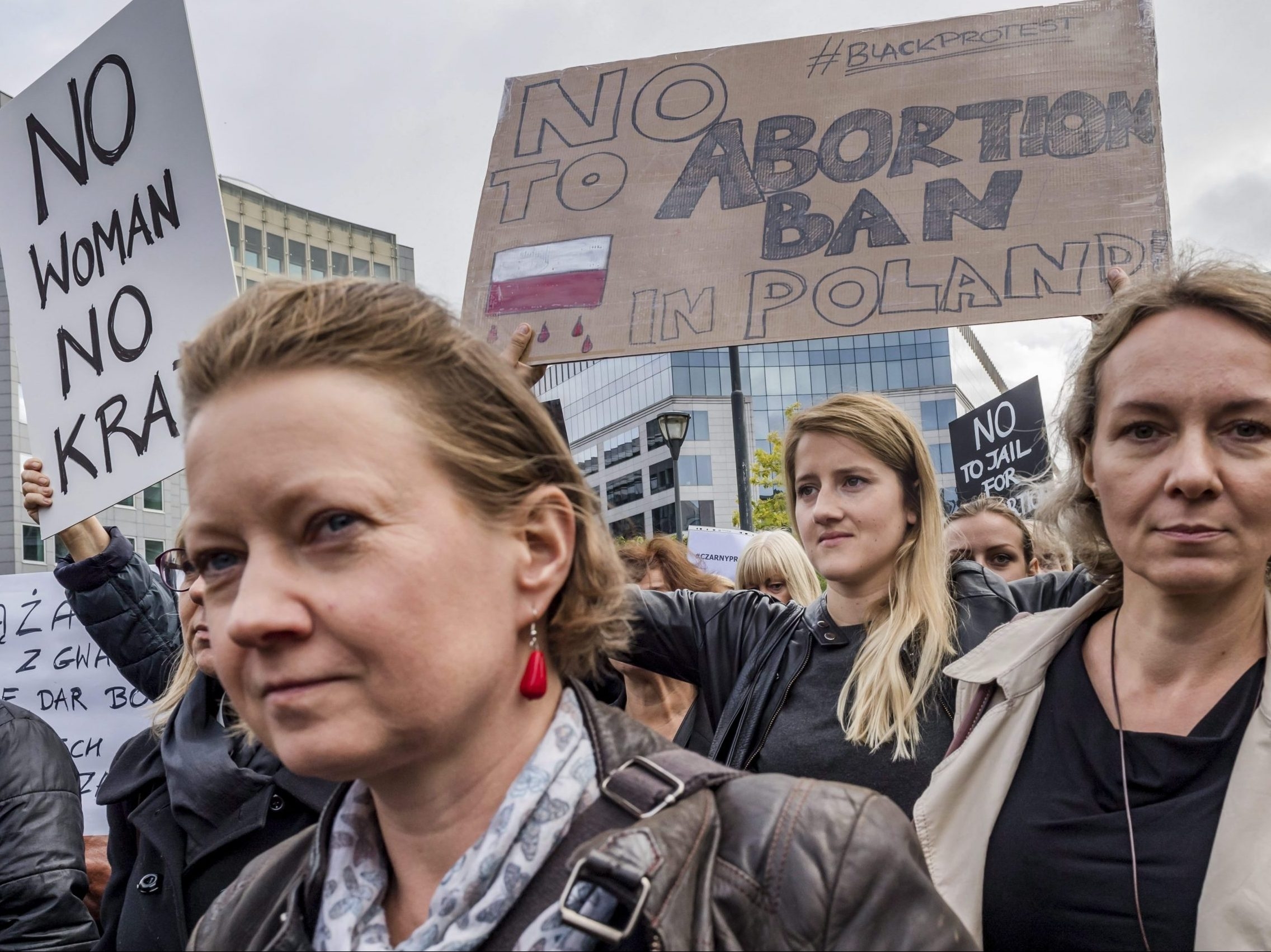 All pregnant women are in danger': protests in Poland after expectant  mother dies in hospital, Global development