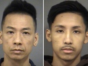 Ngoc Dung Dao, left, and Raiden Muonghane-Dao, right.