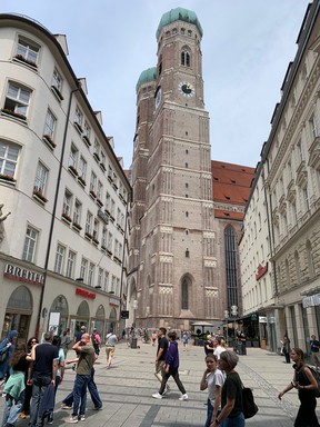 Frauenkirche (church) in the Aldstadt.