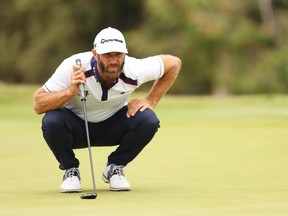 Dustin Johnson was one of the LIV golfers that made the Friday cut at the U.S. Open. Getty Images