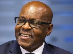 Toronto mayoral candidate Mark Saunders meets with the Toronto Sun editorial board in Toronto, Ont. on Wednesday, June 14, 2023.