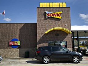 General Views From A Sonic Drive-In Ahead Of Earns Reports