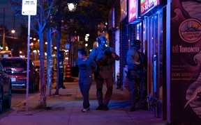 Project rebellion, sparked by the February 2023 shooting of a man in Schomberg, led York cops to execute search warrants at various Toronto locations between May 18 and June 1 where they arrested eight suspects and seized a handgun, an AK-47 assault rifle with ammunition and a drum magazine, and undisclosed quantities of cocaine and fentanyl.