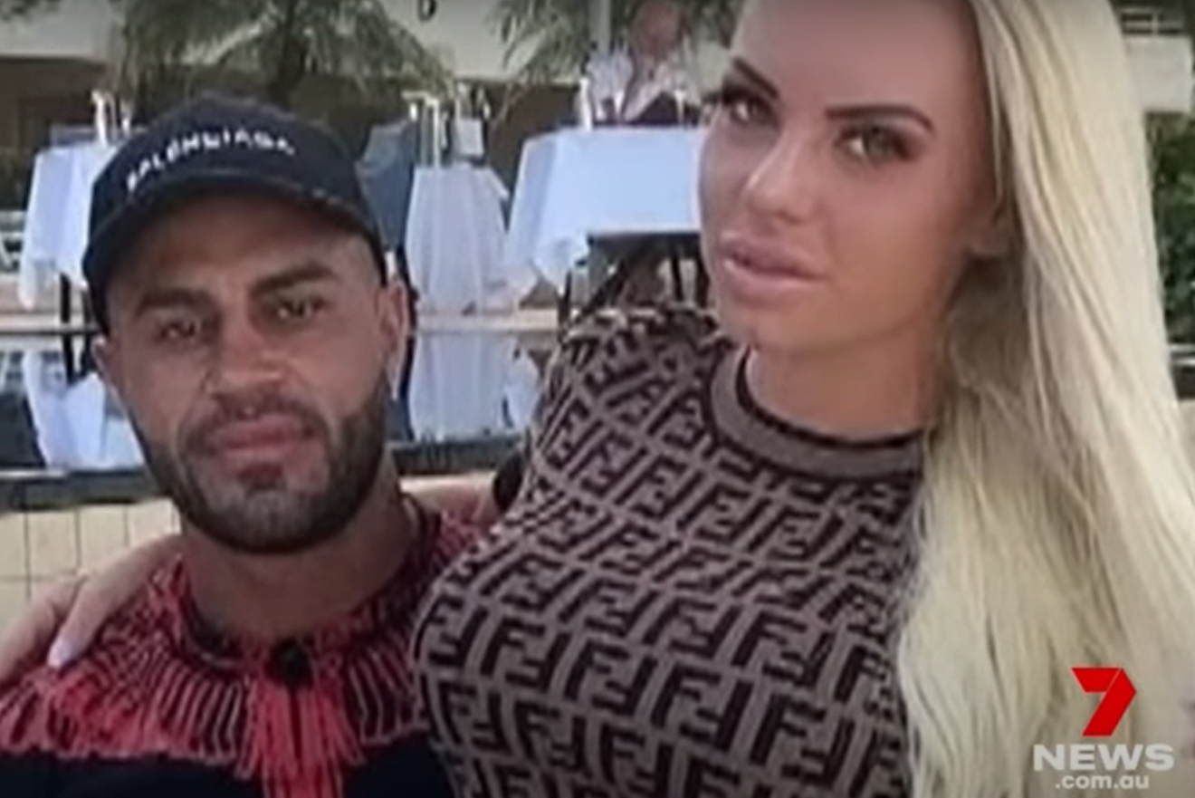  Canadian Tatiana Dokhotaru and Danny Zayat. INSTAGRAM