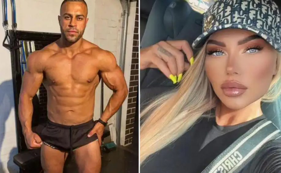  Canadian Tatiana Dokhotaru, right, and Danny Zayat. INSTAGRAM