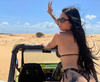 Brazilian influencer Karina Laino Gomes has been busted for bank robbery. INSTAGRAM