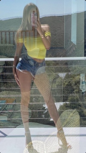 Alice strolling through the city