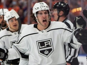 The Kings traded defenceman Sean Durzi to the Coyotes on Saturday, June 24, 2023.