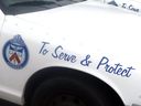 Toronto Police vehicle.