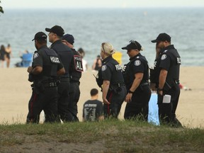 Police officers will be patrolling the city's beach area during Canada Day festivities this weekend in an effort to deter violence that marred a Victoria Day event in 2022.