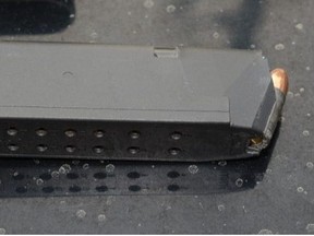 Ammunition seized during an arrest by Toronto Police. TORONTO POLICE HANDOUT