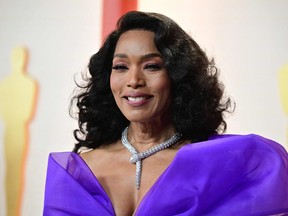 Angela Bassett attends the 95th Annual Academy Awards at the Dolby Theatre in Hollywood, Calif., on March 12, 2023.