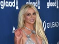 Britney Spears attends the annual GLAAD Media Awards in 2018.