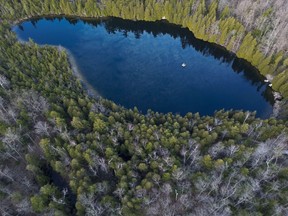 Crawford Lake in Milton, Ont., April 12, 2023.