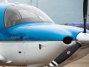 A Cirrus SR22 aircraft