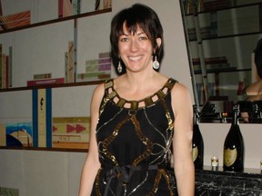 Ghislaine Maxwell at home in New York