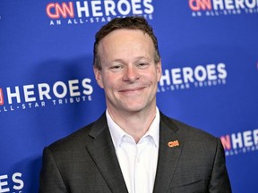 Chris Licht attends the 16th annual CNN Heroes All-Star Tribute on Dec. 11, 2022, in New York.
