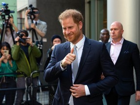 Prince Harry Gives Evidence At The Mirror Group Newspapers Trial - Day 2