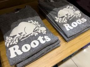 Roots clothing is pictured in Ottawa