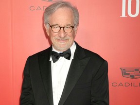 Steven Spielberg is pictured at the TIME 100 gala in April 2023