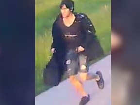 Police are looking for a suspect after an unprovoked stabbing at Downsview Park subway station.