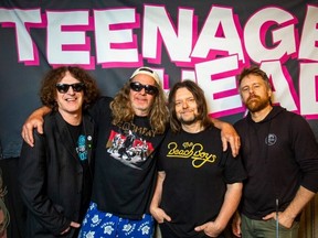 The 2023 roster of Teenage Head will perform June 23 at the El Mocambo