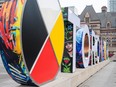 Toronto sign honouring Indigenous History Peoples Month.