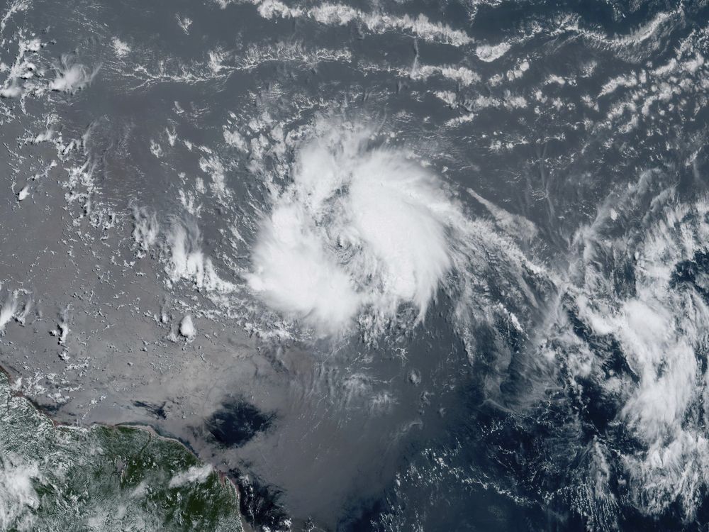 Tropical Storm Cindy Forms Behind Bret In Start To Hurricane Season ...