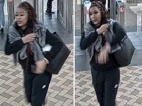 A woman wanted for identification by Toronto Police.