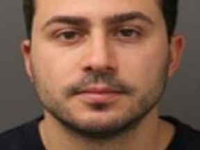 Alexander Simonelli, 27, of Vaughan, is accused of sexually assaulting a 15-year-old girl in a store at a mall near Jane St. and Rutherford Rd., in Vaughan, on May 22, 2023.