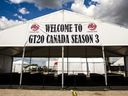 The Global T20 Canada cricket tournament is taking place at the TD Cricket Arena
beside CAA Centre in Brampton.  The tournament runs from July 20 to Aug. 6, 2023. 
