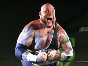 National Wrestling Alliance Worlds Heavyweight Champion Tyrus.