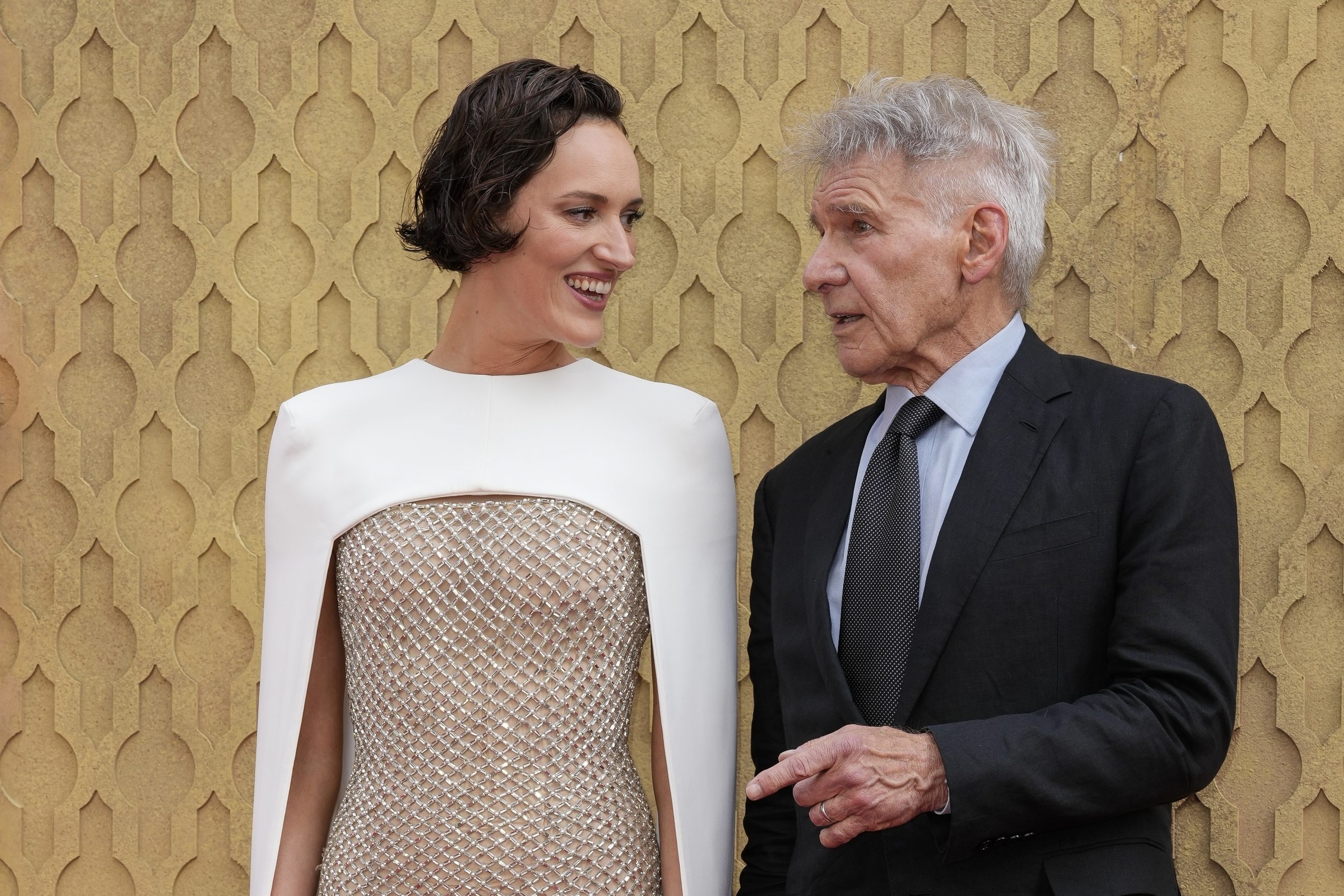 INDIANA JONES AND THE DIAL OF DESTINY (2023) Harrison Ford and Phoebe  Waller-Bridge Interview 