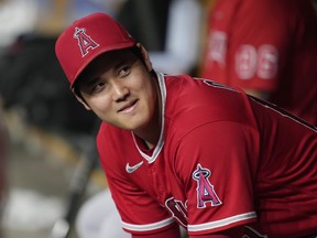 Los Angeles Angels' Shohei Ohtani won't pitch in Toronto when his team comes to town this weekend.