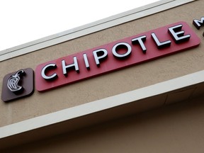 A Chipotle restaurant and signage