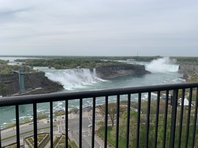 The view from our room at the Sheraton Fallsview Hotel in Niagara Falls (Jane Stevenson/Toronto Sun)