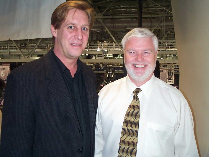  Jim Ralph, left, and Joe Bowen are pictured in 2005..